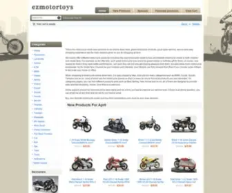 Ezmotortoys.com(Buy Cheap Diecast Motorcycle Models & Toys at Motorcycles Online Store) Screenshot