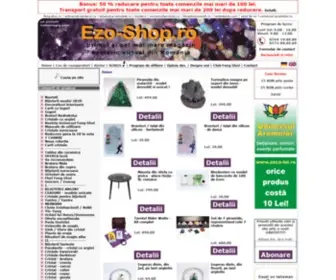 Ezo-Shop.ro(Cel mai mare magazin ezoteric virtual online din Romania) Screenshot