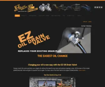 Ezoildrainvalve.com(EZ Oil Drain Valve) Screenshot