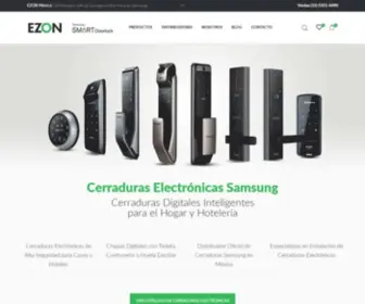 Ezonmexico.com(Chapas Digitales Samsung Smart Door Lock) Screenshot