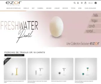 Ezor.fr(Vente de bijoux) Screenshot