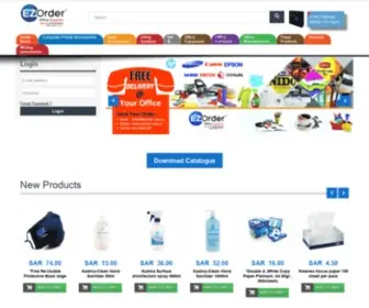 Ezorder.com.sa(EZOrder Office Supplies) Screenshot