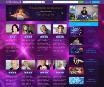Ezoterius.pl(Portal Ezoteryczny) Screenshot