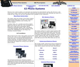 Ezphonesystems.net(Save on Phone Systems) Screenshot