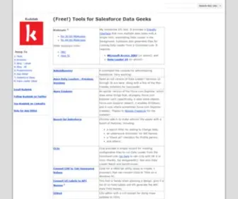 Ezrakenigsberg.com(Tools and Tips for Salesforce Data Geeks) Screenshot