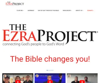 Ezraproject.net(The Ezra Project) Screenshot