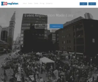 Ezregister.com(Online Event Registration and Ticketing Made Easy) Screenshot