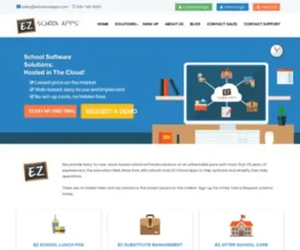 Ezschoolapps.com(School Software in the Cloud (Hosted Online)) Screenshot