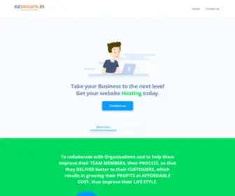 Ezsecure.in(Hosting) Screenshot