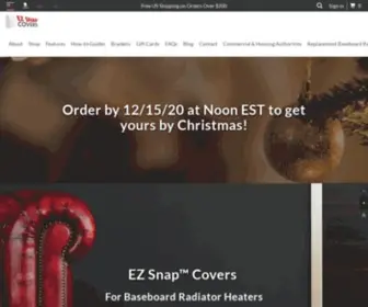 Ezsnapcovers.com(Baseboard Heater Covers) Screenshot