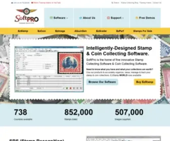 Ezstamp.com(Stamp Collecting Software) Screenshot