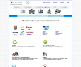 Ezsystems.com(Hundreds of CNC Machines) Screenshot