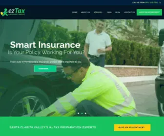 Eztaxexpress.com(EZ Tax Express) Screenshot