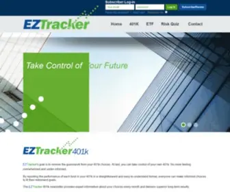 Eztracker401K.com(Eztracker 401K) Screenshot