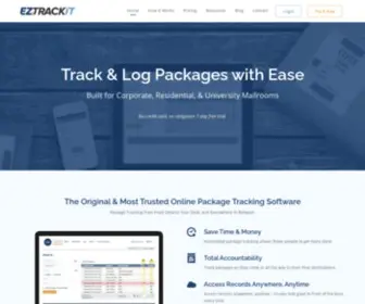 Eztrackit.com(Easy Track It) Screenshot