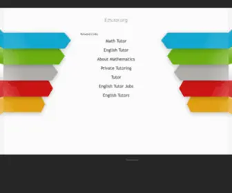 Eztutor.org(Eztutor) Screenshot