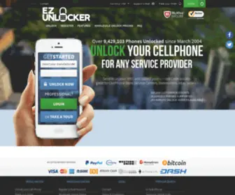 Ezunlocker.com(Unlock Phone) Screenshot