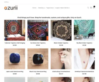 Ezurii.com(Shop for handmade) Screenshot