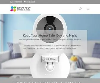 Ezviz.lk(EZVIZ SECURITY SOLUTION SRI LANKA Security Video For Smart Life EZVIZ) Screenshot