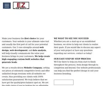 Ezwebdesigns.com.au(EZ Web Designs Australia) Screenshot