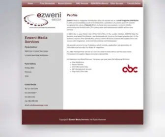 Ezwenimags.co.za(Ezweni Media Services) Screenshot