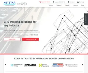 Ezy2C.com.au(GPS Tracking Solutions For Any Industry) Screenshot