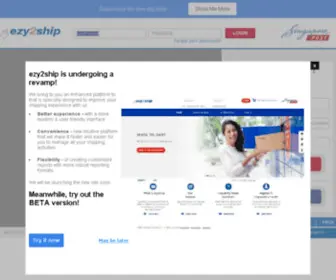 Ezy2Ship.com(Ezy2Ship) Screenshot