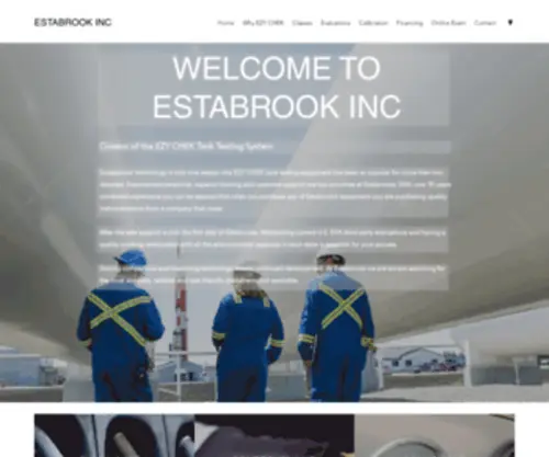 Ezychek.com(Estabrook Inc) Screenshot
