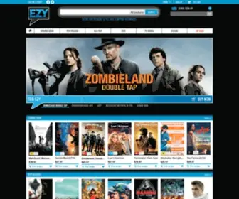 EzyDVD.com.au(Australia's first and largest online DVD and Blu) Screenshot