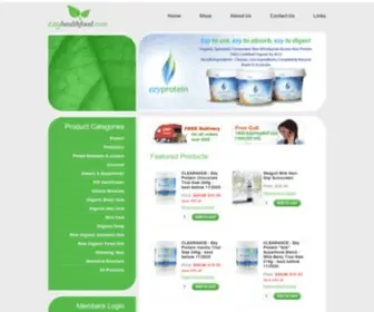 Ezyhealthfood.com(Free Delivery) Screenshot