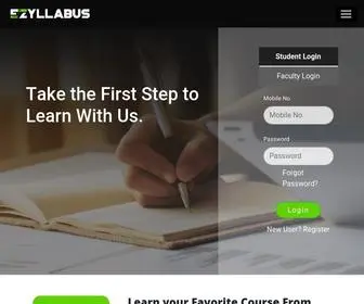 Ezyllabus.com(Ezyllabus) Screenshot