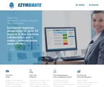 Ezymigrate.co.nz(Ezy Migrate) Screenshot