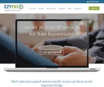 Ezypay.co.nz(Making payroll easy) Screenshot