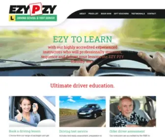 Ezypzydrivingschool.com.au(EZY PZY Driving School & Test Service) Screenshot