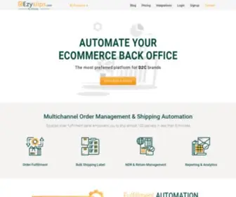 Ezyslips.com(Shipping Software) Screenshot