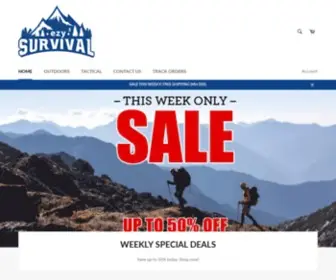 Ezysurvival.com(Survival & Camping Gears) Screenshot