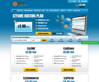 Ezyweb.com.my(Ezyweb) Screenshot