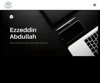 Ezzeddinabdullah.com(Helping You in Software and Personal Development) Screenshot