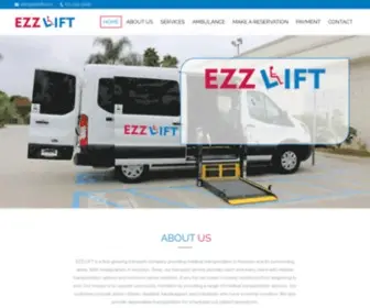 Ezzlift.com(Medical Transportation) Screenshot