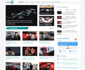 F-1.lt(Viskas apie „Formulę) Screenshot