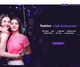 F-Club.cz(Fashion Club & Restaurant Praha) Screenshot