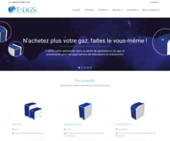 F-DBS.com(Nitrogen, Hydrogen and Air Gas Generator Manufacturer) Screenshot