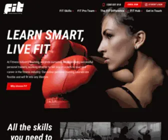 F-I-T.com.au(Personal Training Courses Brisbane) Screenshot