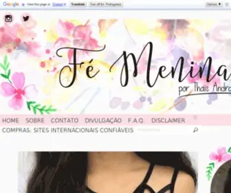 F-Menina.com(Fé) Screenshot