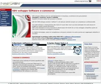 F-Merchant.com(Posizionamento motori di ricerca) Screenshot