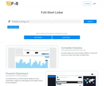 F-N.me(FuN Short Linker) Screenshot