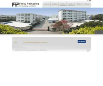 F-Pack.com(Fancy Packaging Compaany Limited) Screenshot