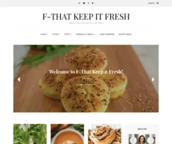 F-Thatkeepitfresh.com(Keeping it Fresh with Food) Screenshot