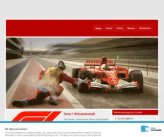 F1-Mag.de(Neuigkeiten aus der welt des formel 1 sports) Screenshot