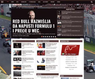 F1-Serbia.com(F1 Serbia) Screenshot